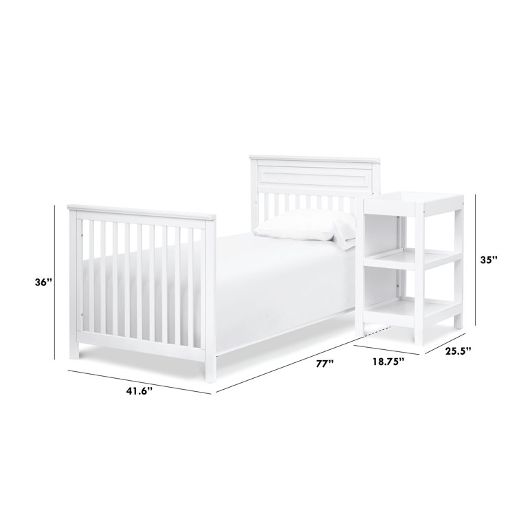 DaVinci Autumn Twin Bed Rail Wayfair